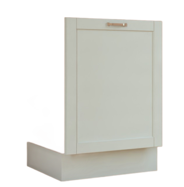 600 Appliance Door Front 18 Pearl Grey Matt Shaker Style Rigid