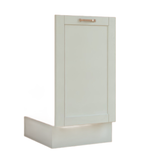 450 Appliance Door Front 18 Pearl Grey Matt Shaker Style Flat Packed