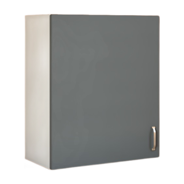 600 Wall Cabinet 320 Graphite Slab Style Flat Packed